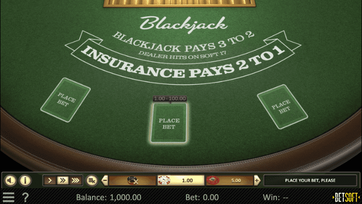 Blackjack - NetEnt