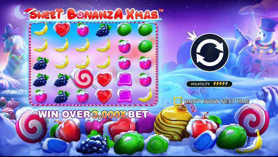 Sweet Bonanza Xmas Features