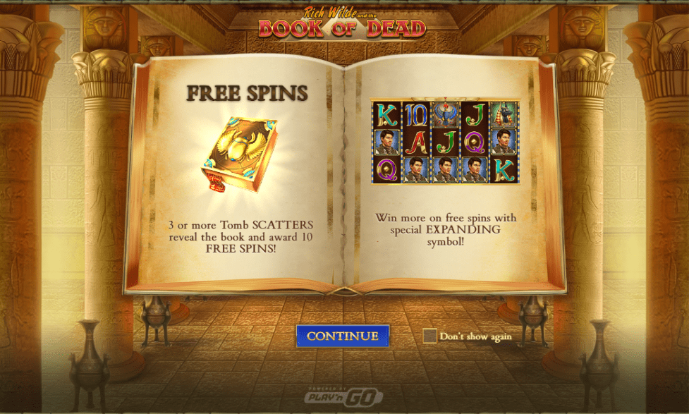 Rich Wilde and the Book of Dead Slot